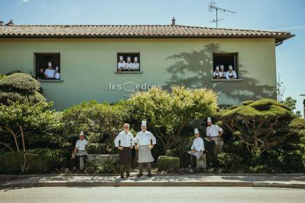 Les Frères Bertrand - <span><span><span>Les Cèdres </span></span></span><span><span><span><span><span>·</span></span></span></span></span><span><span><span> Restaurant Gastronomique étoilé Drôme, Granges-les-Beaumont</span></span></span>